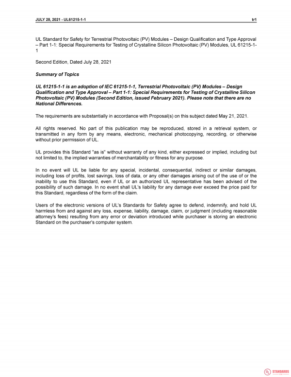 UL 61215-1-1 PDF UL 61215-1-1 PDF